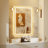 Frame LED Bathroom Mirror with Dual Bluetooth, Front & Back Light, Anti-Fog, 3 Color Temperature & Dimmable Light, IP54 Waterproof, ETL Certified-622689736-622689737