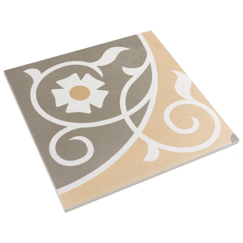 Caprice Series 7.88" x 7.88" Porcelain Patterned Wall & Floor Tile