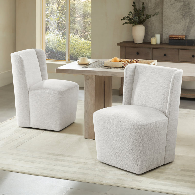 Chaise d'appoint rembourrée Ardeth
