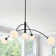5 - Light Dimmable Modern Linear Chandelier