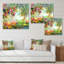 «Multicolor Spring Flowers Impression VI», reproduction d'art sur toile encadrée-981600955-981600909