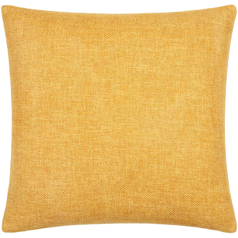 Housse de coussin Kamaili, Housse de coussin seulement - sans coussin, H 20 po x l 20 po, Orange