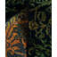 Overdyed Hand-Knotted Wool Modern-Contemporary Green Area Rug 4' 1" x 5' 1"
