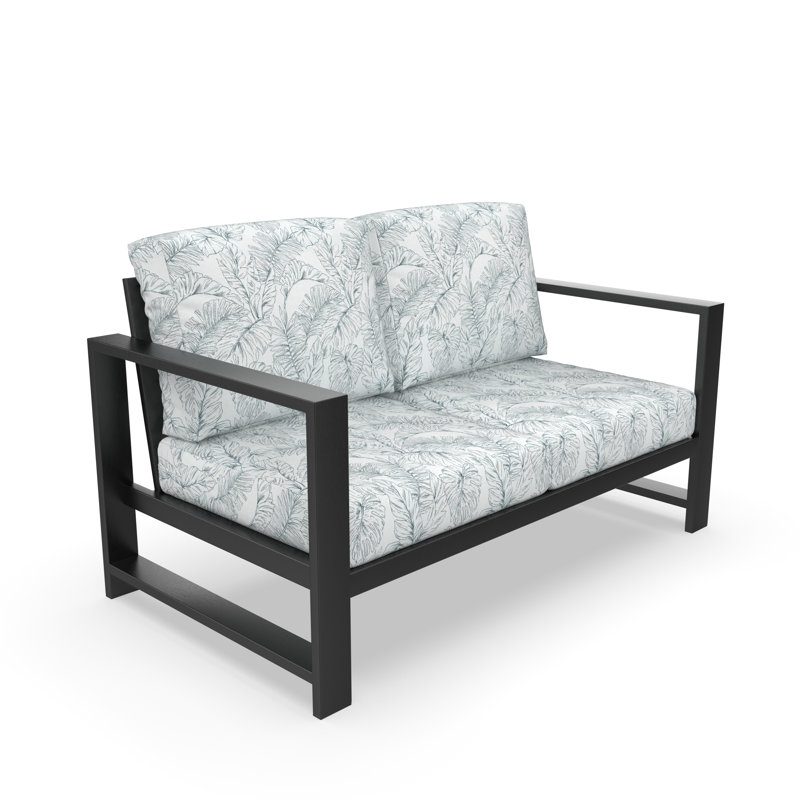 Causeuse d'extérieur avec coussins Sunbrella® Trasdamad