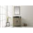 Hedley 31 " W Freestanding Standard Free Standing 1 Single Vanity Bathroom Vanity With Blue Limestone Top-1453255755