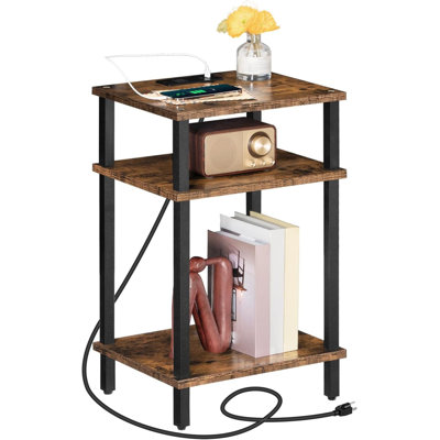 Gauvey 14.9'' W Metal Nightstand