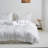 Linen Ruffled Duvet Cover Set-700940652-696302582