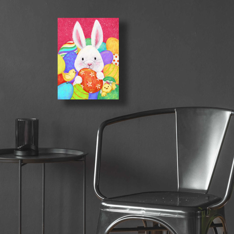 Lapin de Pâques par Makiko - impression sans cadre, L 12 po x H 16 po