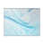 Cadre flottant blanc