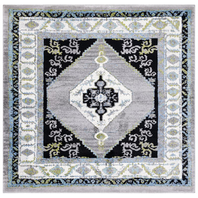Tapis gris / vert Evanoff 260