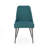 Milin Modern Dining Chairs Set of 2, Iron Legs & Curved Backrest-332688528-322545007
