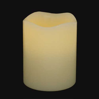 Unscented Flameless Pillar Candle