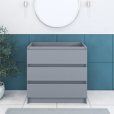 Pepper 35.25'' Single Bathroom Vanity Base Only