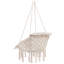 Balancelle hamac simple avec coussin surdimensionné Macrame-118619130