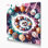 «Desserts Cake pops», art mural sur toile rose