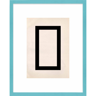 Construction 1 Framed Graphic Art