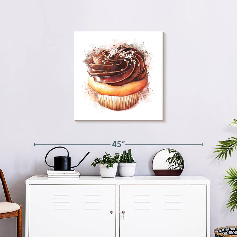 Petit gâteau aquarelle Yarlin, H 24 po x l 24 po