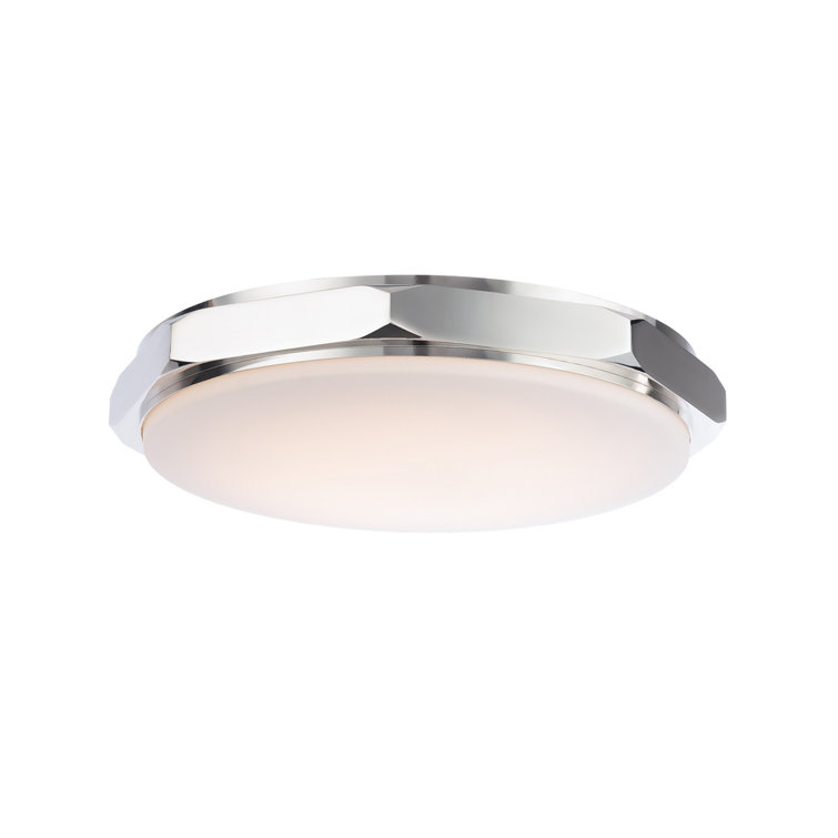 Grommet Dimmable LED Flush Mount With Color Temperature Switch From 2700K/3000K/3500K