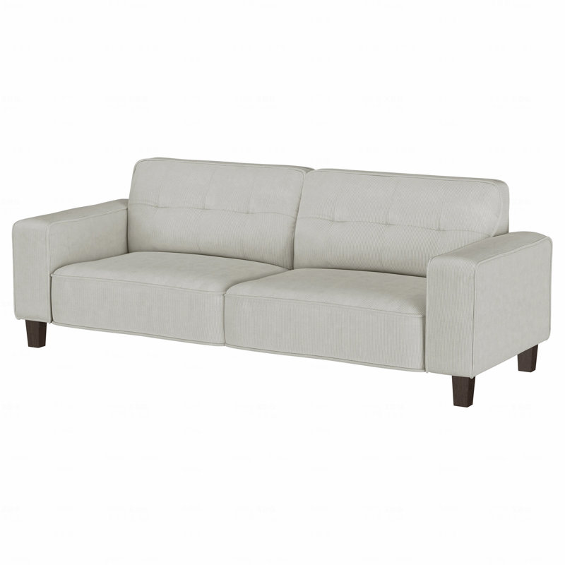 Upholstered Tufted Sofa