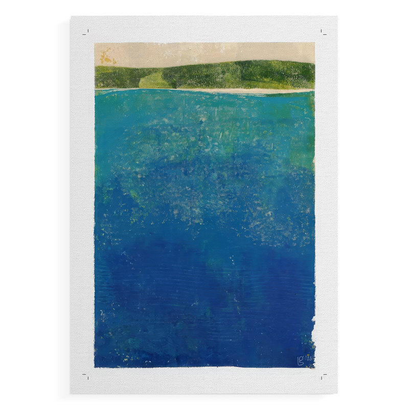 Island Escape I - Impression sur toile seulement - NON-CADRE