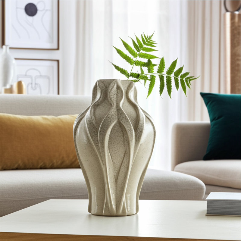 Vase en céramique, 15''