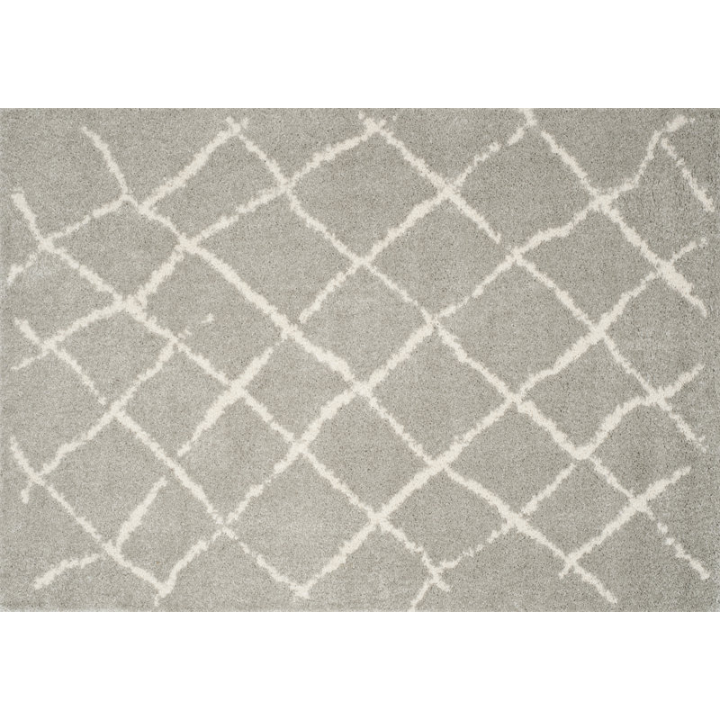 Adorae Rectangle Geometric Vinyl Area Rug, Rectangle 140 x 200cm