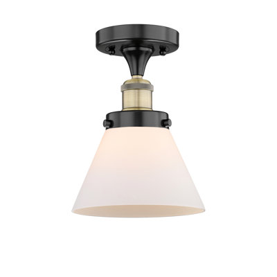 Plafonnier semi-encastré 1 lumière Cone