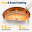 17 Pieces Ceramic Nonstick Cookware Sets
