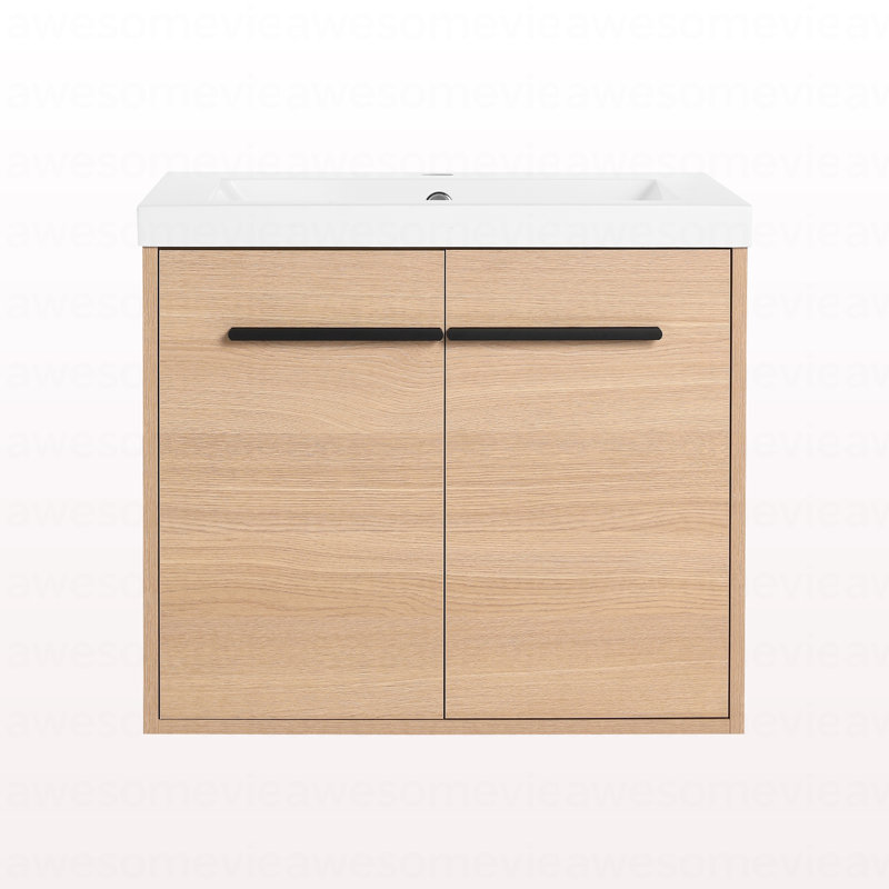 Ensemble de meuble-lavabo en résine Oak