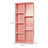Bomeda 7-Cube Reversible Open Shelf Bookcase, Storage Organizer, Pink-1622134703