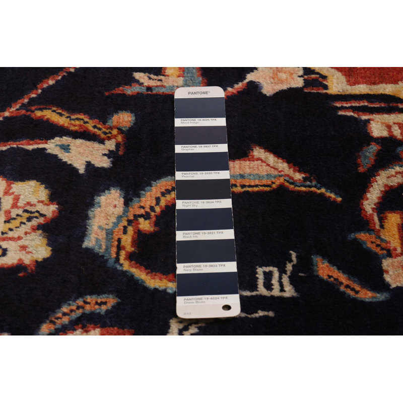 Tapis bleu Andelz 4 pi 5 po x 10 pi 8 po