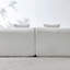 Canapé beige pour salon, 111,02 po L-14615566