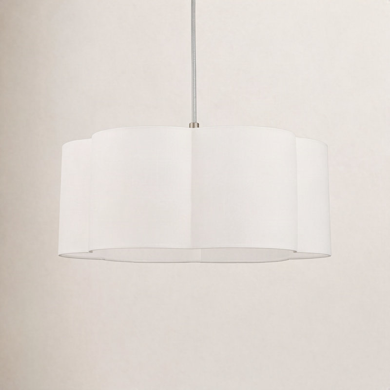 Luminaire suspendu tambour simple à 1 lumière Vino