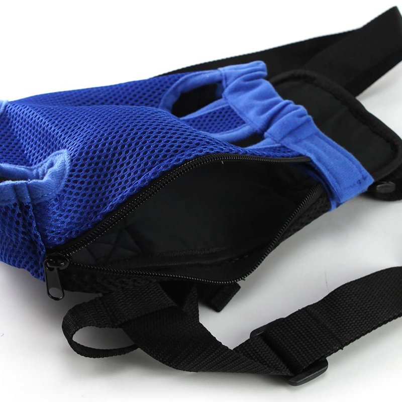 Sac de transport réglable pour animal de compagnie, Noir, Moyen (H 12,6 po x l 15 po x P 1 po)