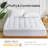 Shipton 1.2'' Down Alternative Mattress Pad-433633311