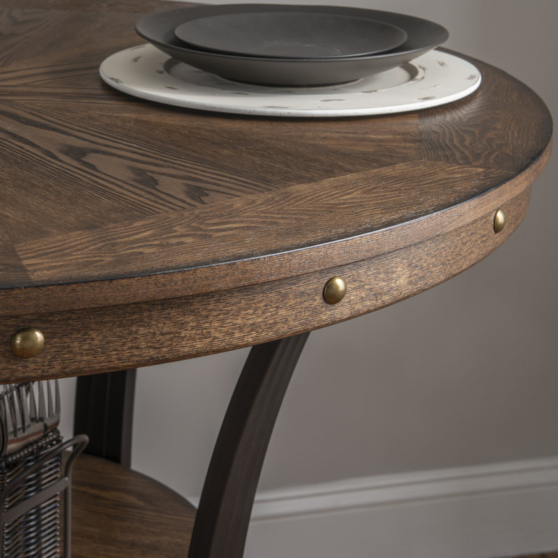 Table ronde Luker, Brun