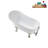 51.2'' x 25.6'' Soaking Acrylic Bathtub-72770402-76231116