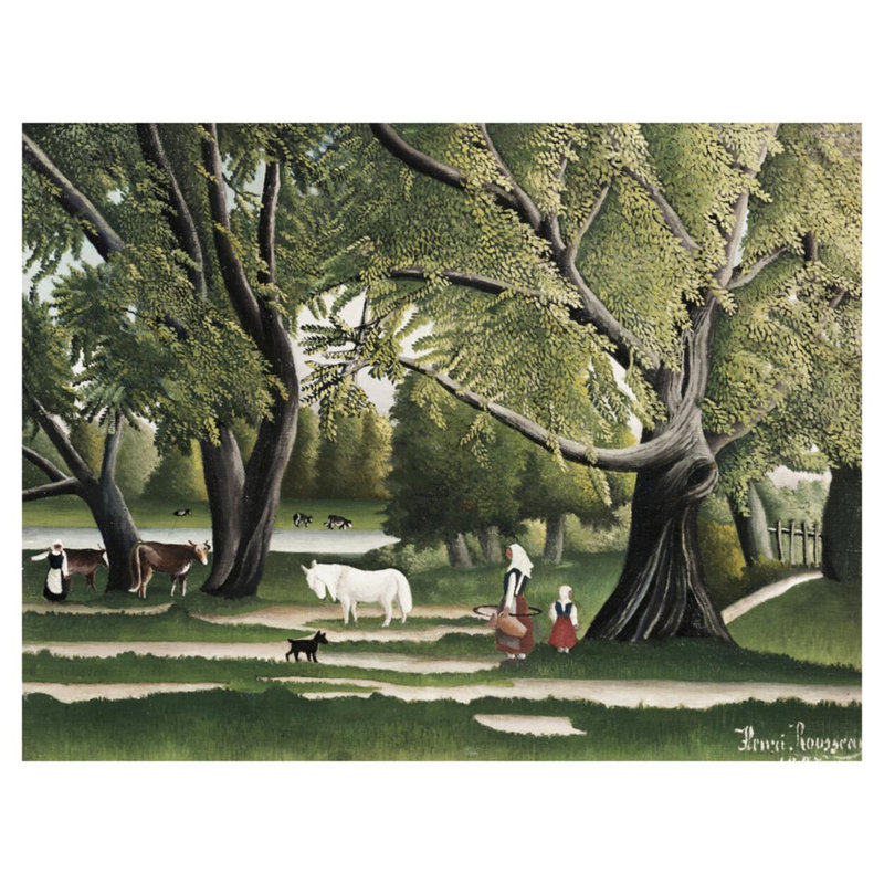 «Summer» par Henri Rousseau - Impression giclée, H 32 po x l 40 po