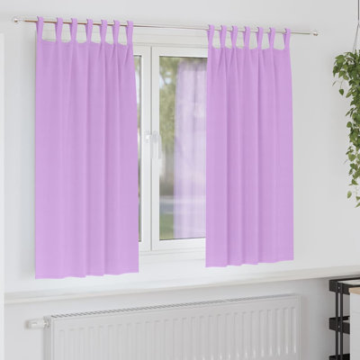 Curtains With Curtains 2 Pcs Polyester