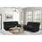 Merrick Motion Sofa in Masis Black
