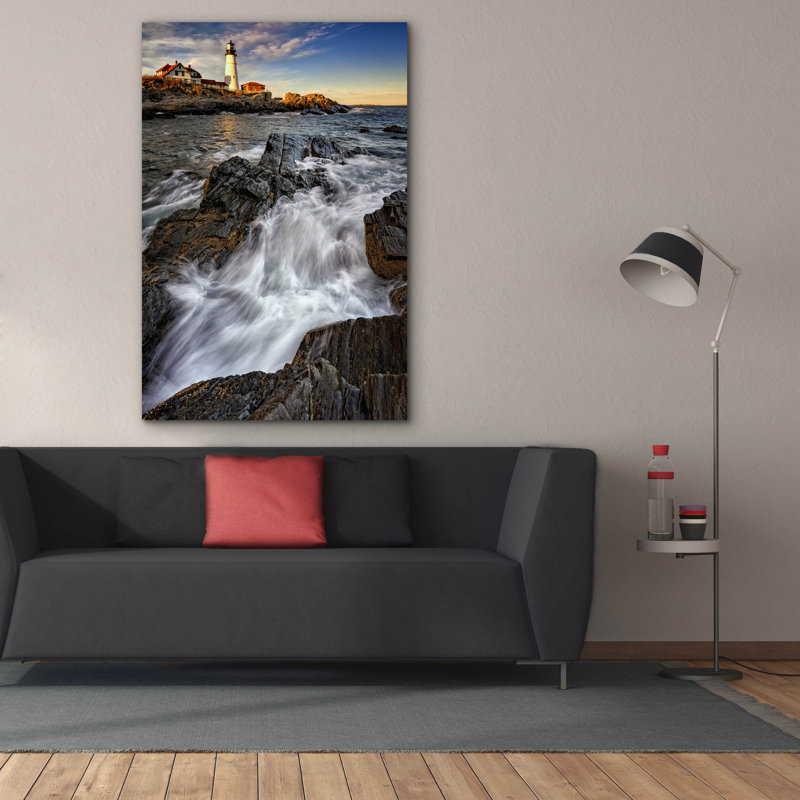 Epic Graffiti 'November Tide' by Rick Berk Canvas Wall Art