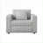 Velours gris clair