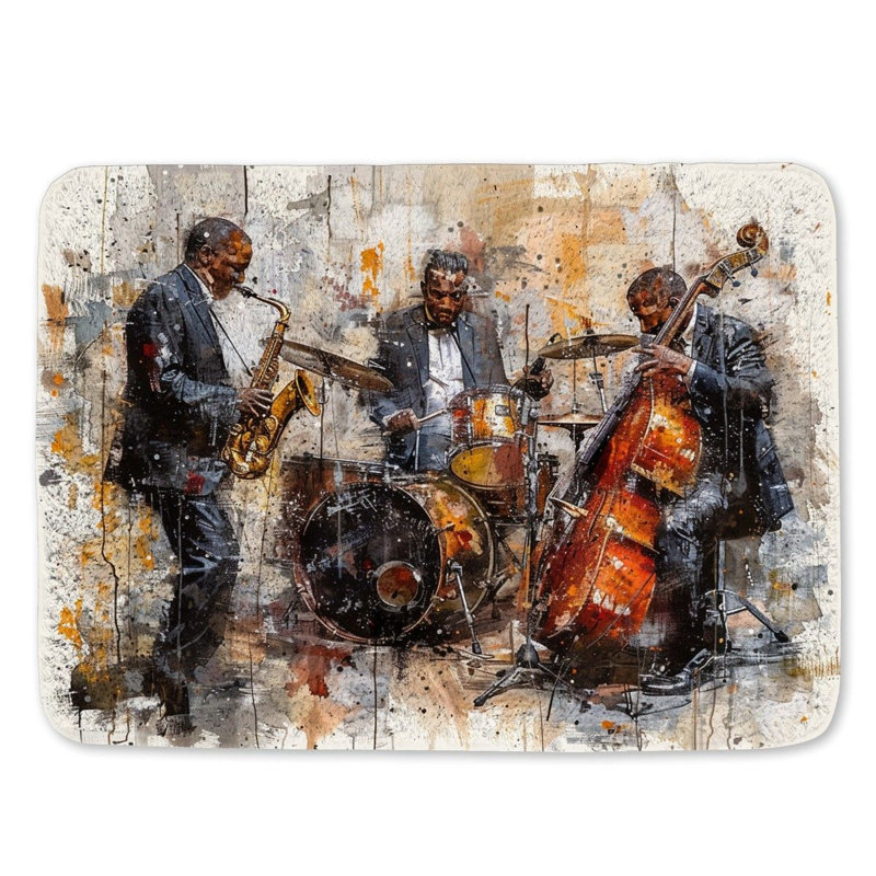 Nolwen Microfiber / Microsuede Non-Slip Bath Mat, 21"W x 34"L