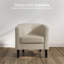 Fauteuil demi-tonneau de 26,77 po Munson-2021933143