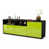 High-gloss Green / Matte Anthracite