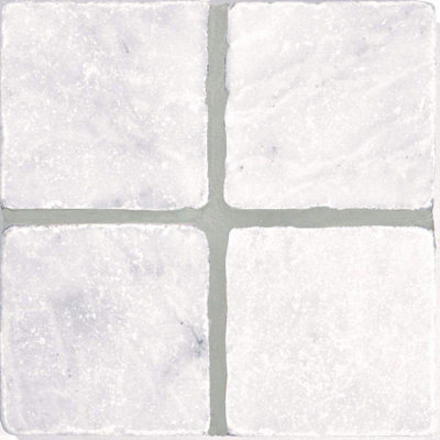 3x6 MILAS WHITE TUMBLED
