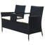 Streicher Powder Coated Steel Outdoor Bench-27863211