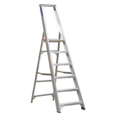 2.09m Aluminium Step ladder