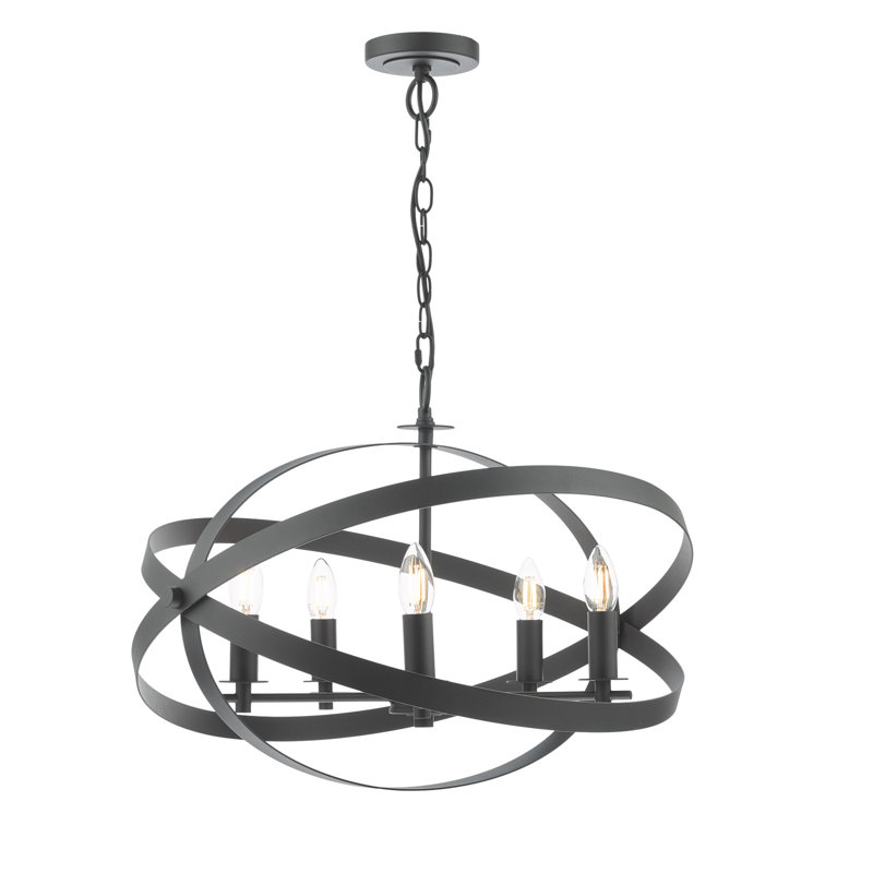 Anjulie - Light Pendant, Matte Black, 5