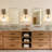 Tallen 1 - Light Hemisphere Crystal Modern Wallchiere Wall Light Wall Sconce(Bulb Included)-788245139